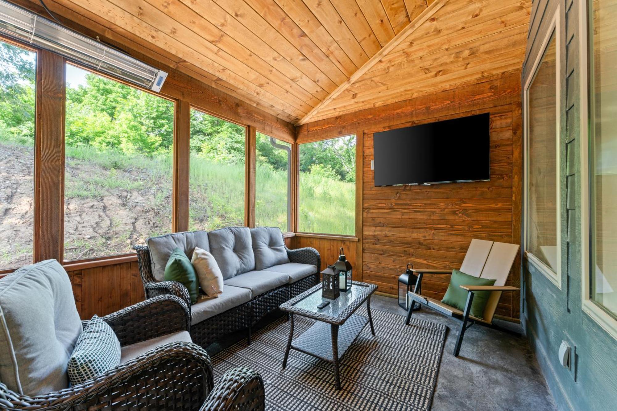 New Ozark Oasis Luxe Cabin Retreat With Hot Tub Hollister Εξωτερικό φωτογραφία