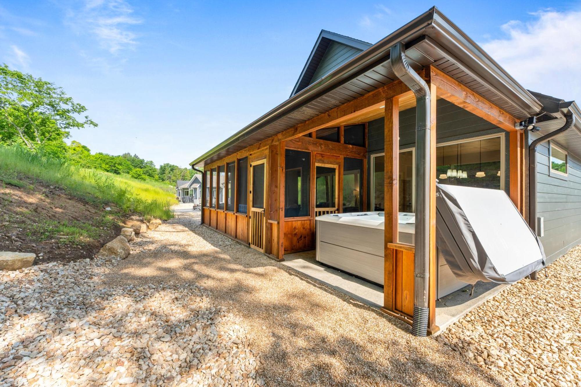 New Ozark Oasis Luxe Cabin Retreat With Hot Tub Hollister Εξωτερικό φωτογραφία